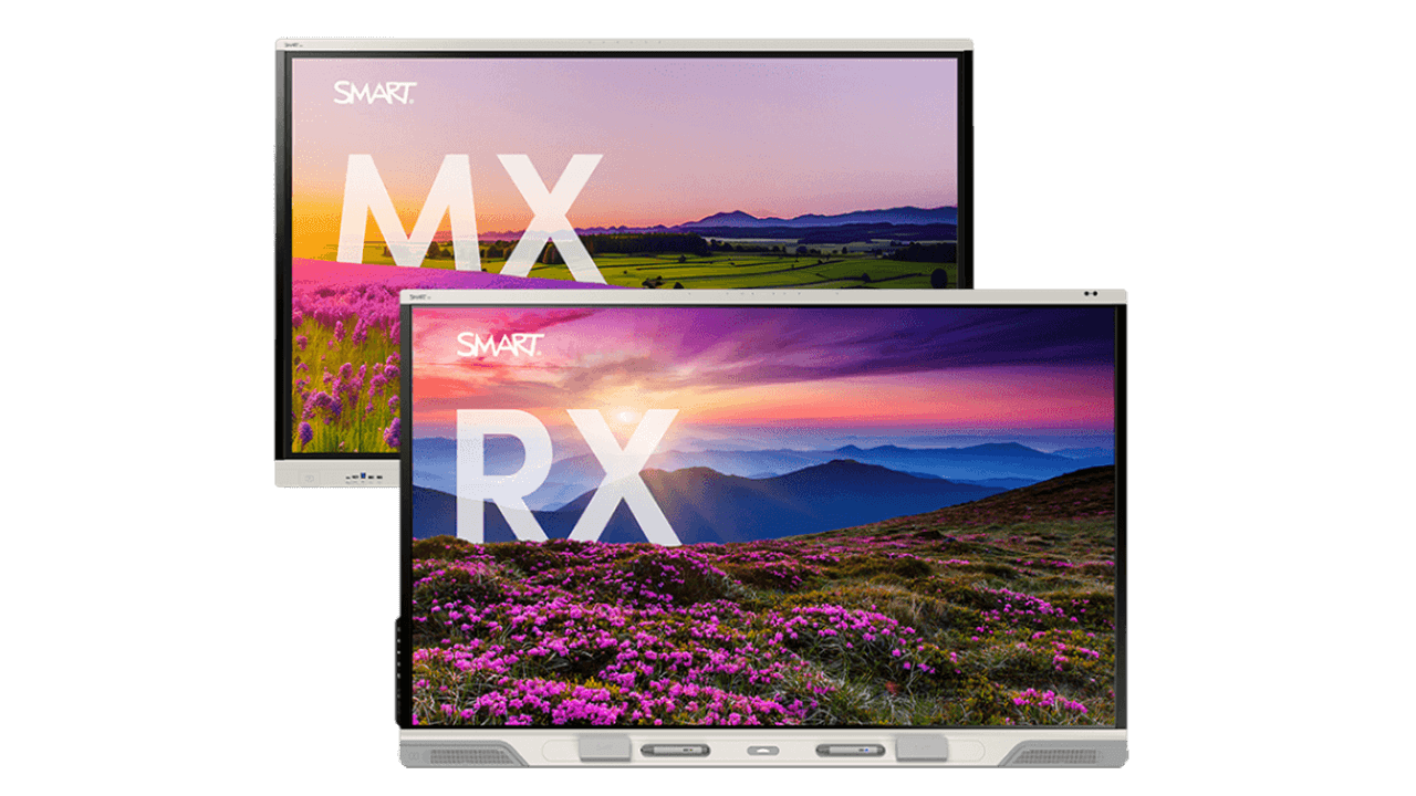 SMART Board RX and SMART Board RX in a collage