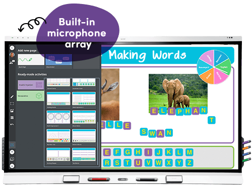 Image of a SMART board